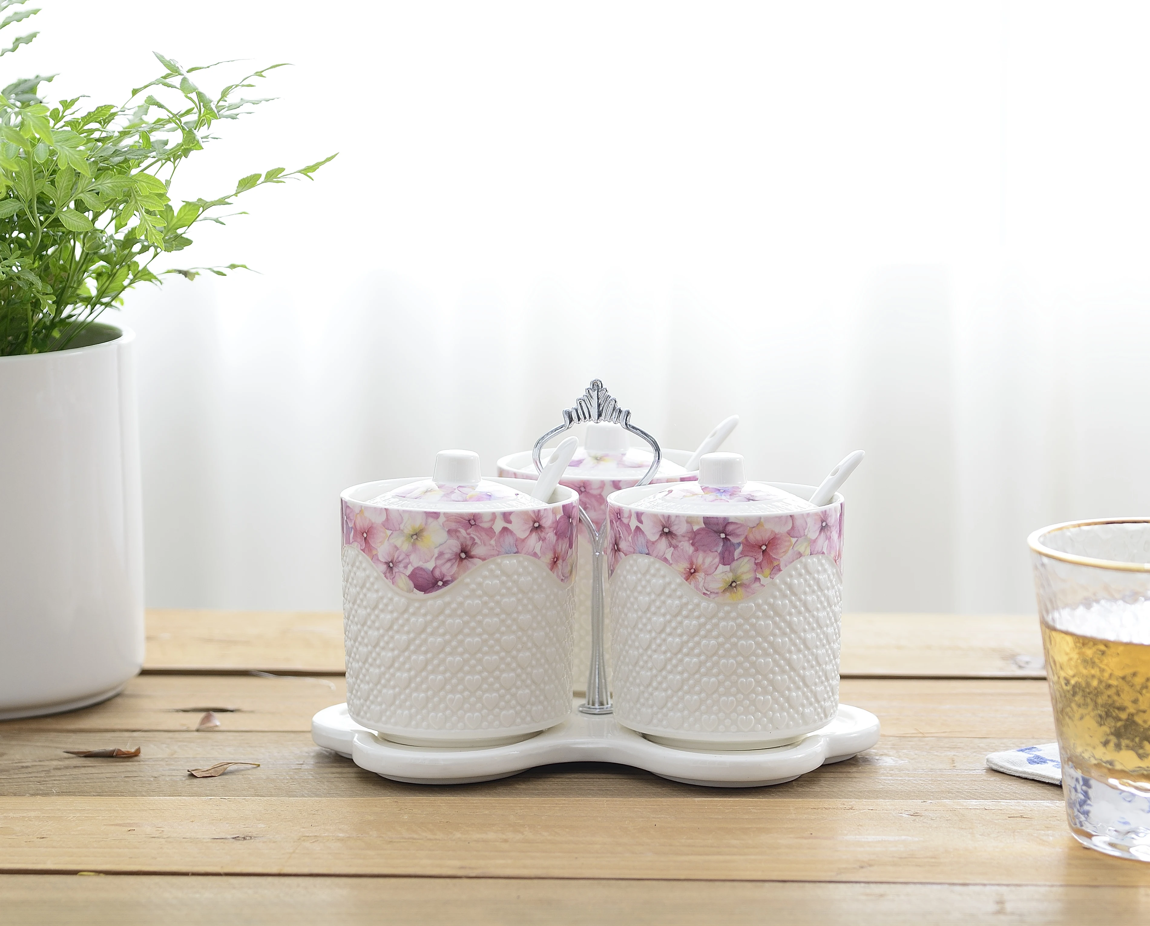 Баночка для специй соли и перца Кухня аксессуары Керамика контейнер приправы