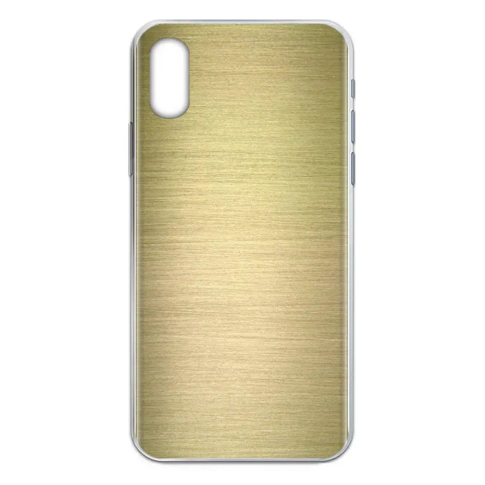 Стильный чехол из ТПУ с матовой металлической текстурой для Galaxy Alpha Note 10 Pro A10 A20 A20E