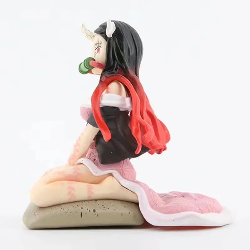 

13CM Kimetsu no Yaiba Nezuko Figure doll Model Toy Anime Demon Slayer Figure Nezuko Cute Toys Gift
