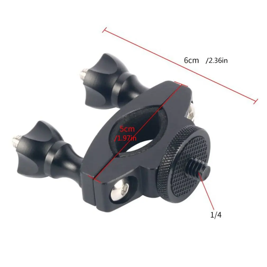 

Camera DV DSLR Bike Bicycle Handlebar Clamp Bracket Tripod Mount Screw Clip For Holding LCD Monitor DSLR Camera