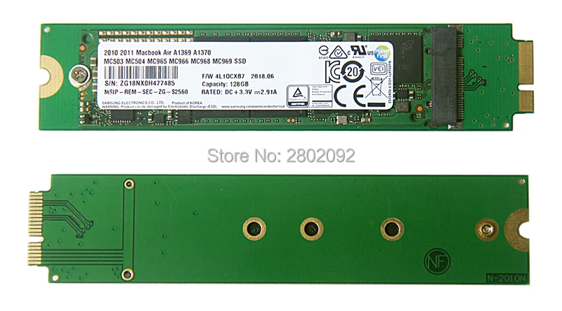 256 ГБ SSD для 2010 2011 Macbook Air A1369 A1370 твердотельный диск MC503 MC504 MC505 MC 506 MC965 MC966 MC968 MC969 SSD