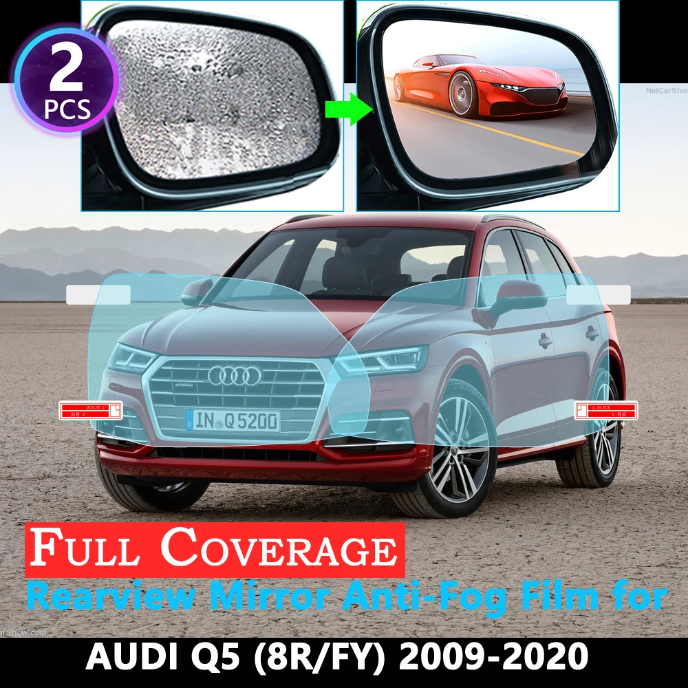 Полное покрытие Защитная противотуманная пленка для Audi Q5 8R FY 2009 ~ 2020 автомобиля