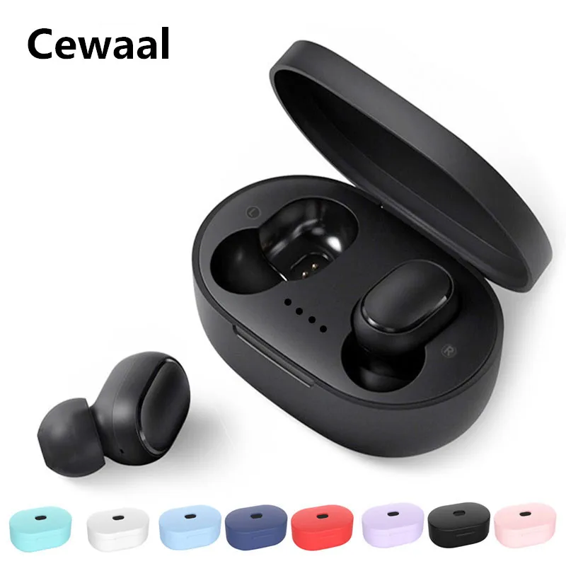 A6S Bluetooth наушники для Xiaomi Airdots беспроводные 5 0 TWS с шумоподавлением Микрофон Redmi iPhone