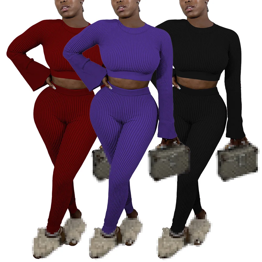 

Женский спортивный костюм из двух предметов, топ и штаны