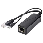 Горячая Распродажа TYPE-c poe разветвитель от usb 48 В до 5 В power over ethernet 802.3af для raspberry poe разветвитель Micro