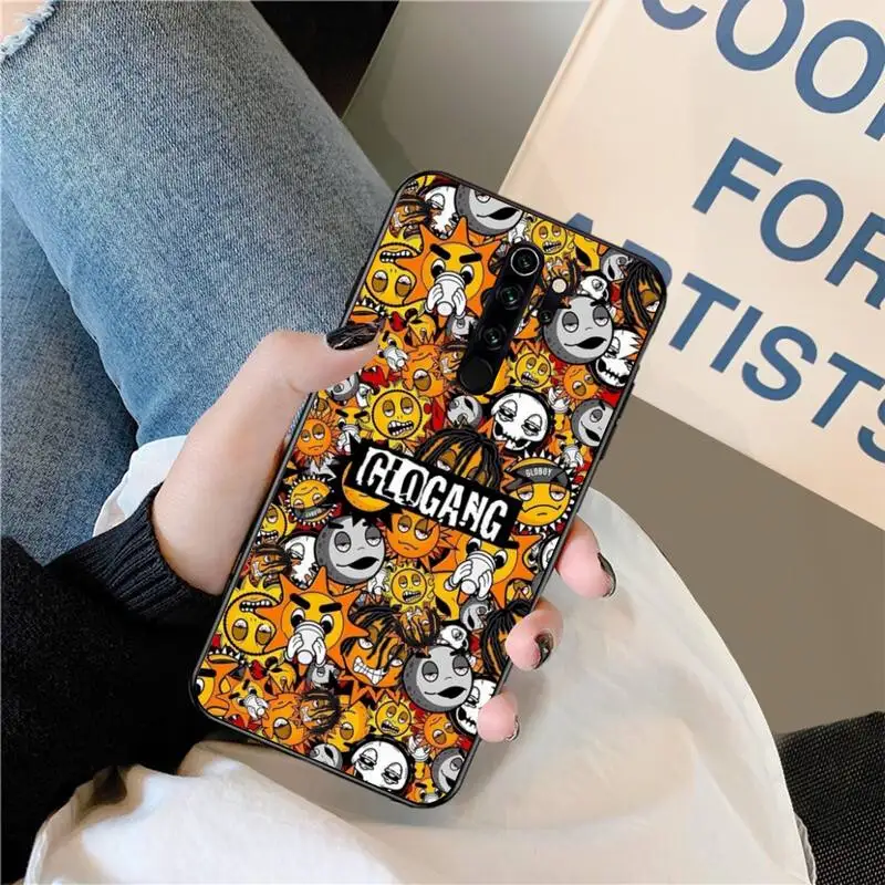 CUTEWANAN Glo Gang And Chief Keef Black Soft Shell Phone Case Capa for Redmi Note 8 8A 7 6 6A 5 5A 4 4X 4A Go Pro Plus Prime | Мобильные