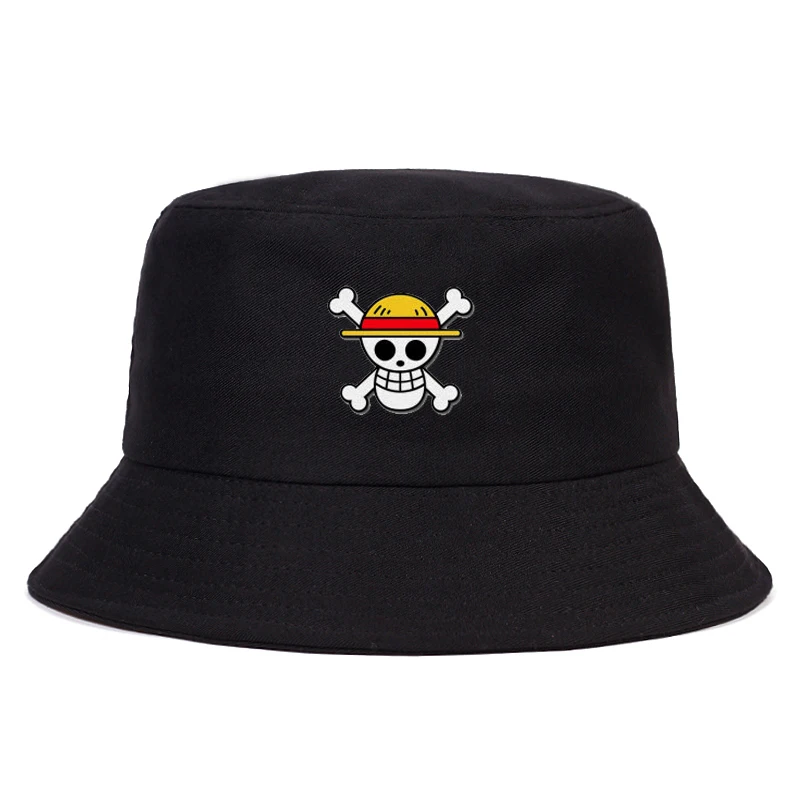 

Панама с принтом черепа для мужчин и женщин, модная повседневная спортивная шляпа с чёрным узором, в стиле хип-хоп, для охоты и рыбалки