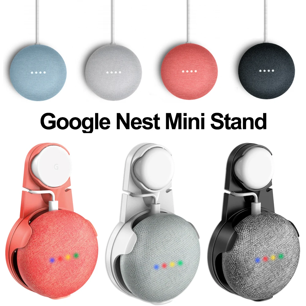 Для Google Home Mini Outlet настенное крепление подставка Мини голосовой помощник домашняя