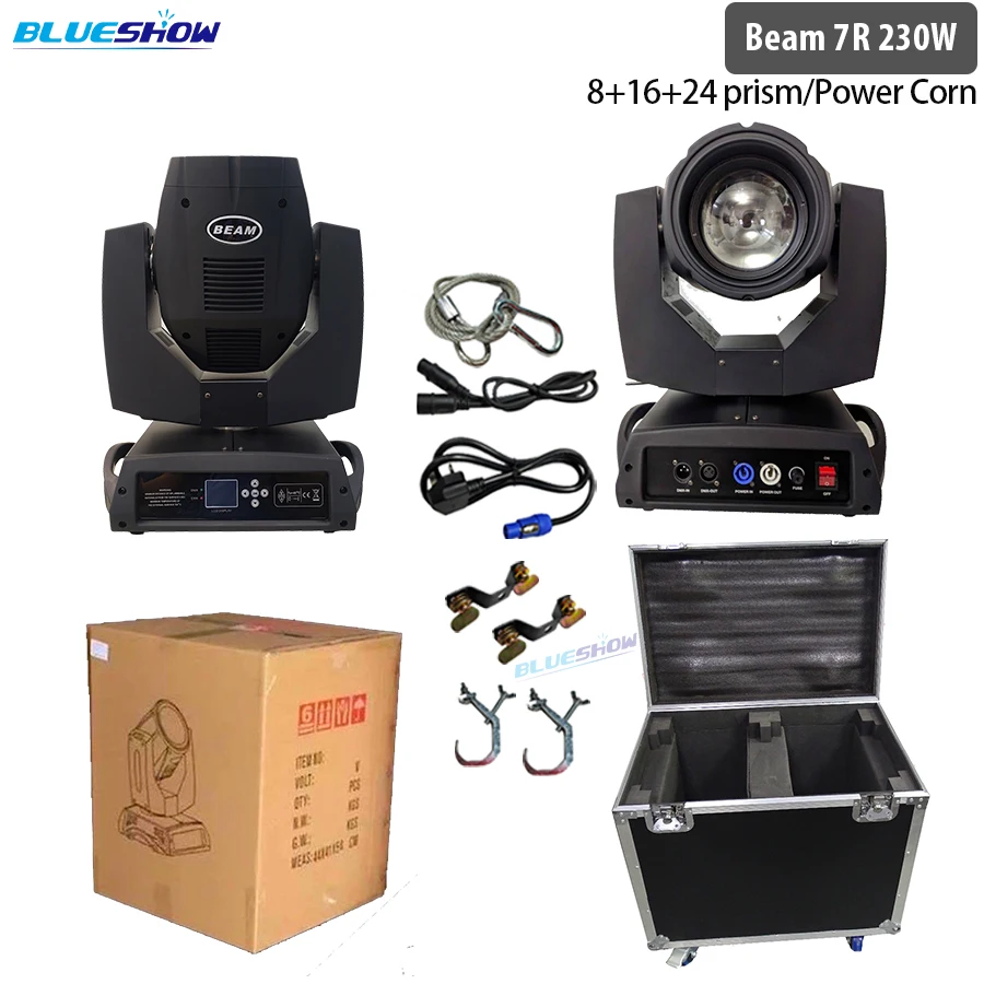 Без налога Лира луч 230W 7R Moving головной светильник сенсорный Экран 7r Sharpy 230
