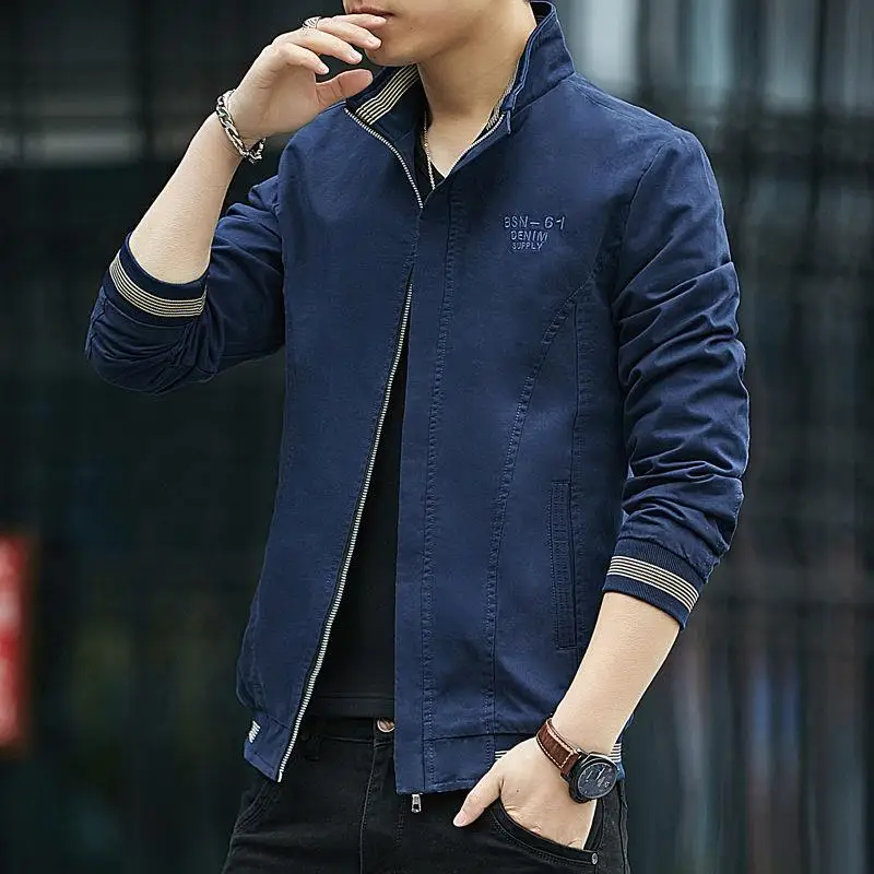 Мужская теплая куртка с капюшоном OLOEY черная удобная рукавами-фонариками