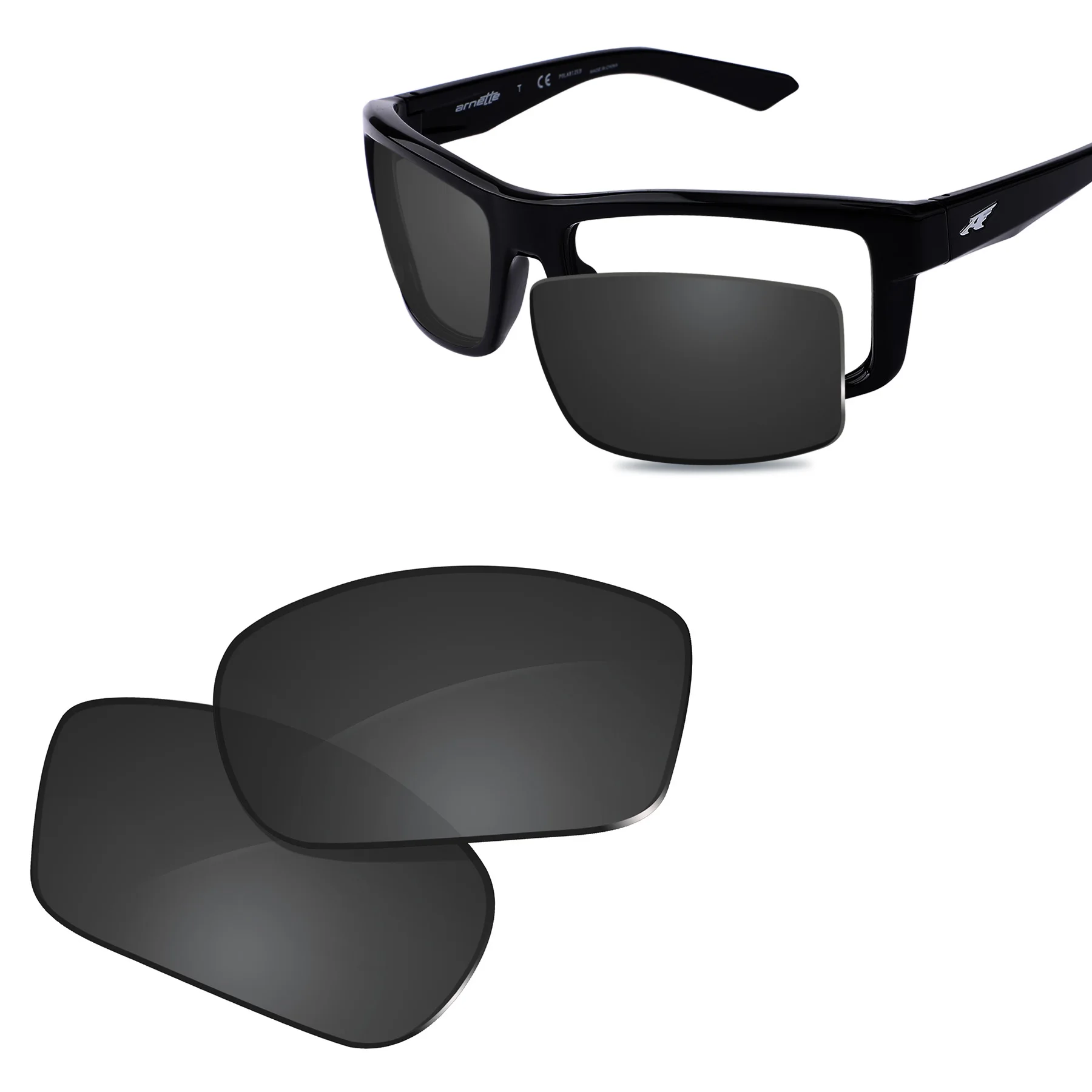

Glintbay New Performance Polarized Replacement Lenses for Arnette Corner Man AN4216 Sunglasses - Multiple Colors