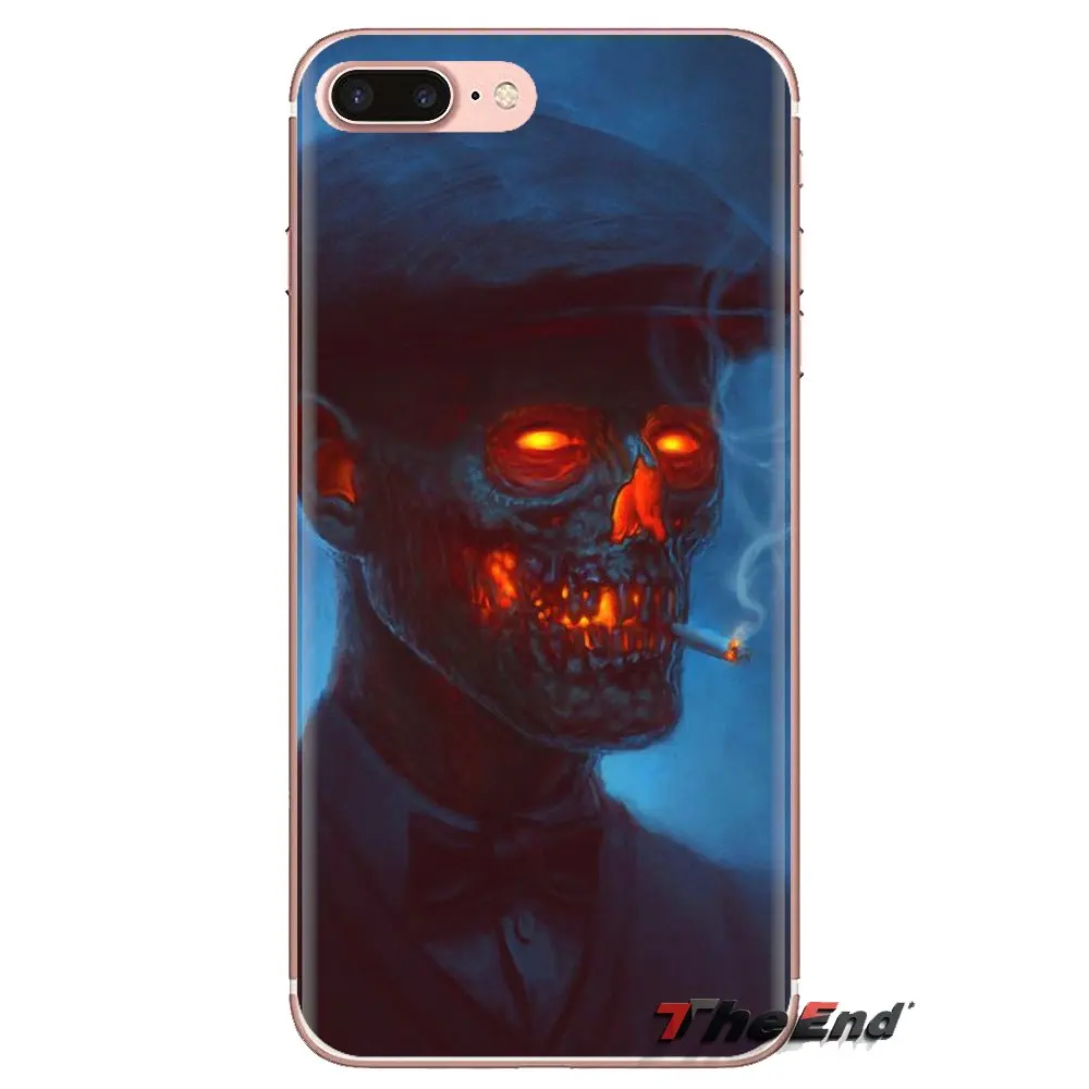 Чехол из ТПУ для курения с черепом huawei G7 G8 P7 P8 P9 P10 P20 P30 Lite Mini Pro P Smart Plus 2017 2018 2019 |