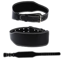 leather weightlifting belt gym fitness dumbbell barbell powerlifting back support power training weight lifting belt