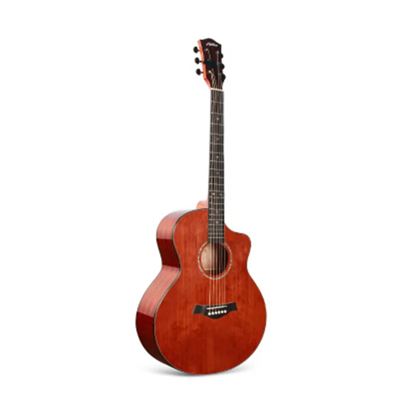 41 дюймов в разрезе гитары глянцевый 4 строки для игры стиле фолк отделка Массив