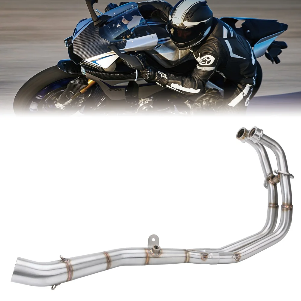 Мотоцикл ссылка средняя труба полная система выхлопа без шнуровки для Yamaha MT03 MT 03