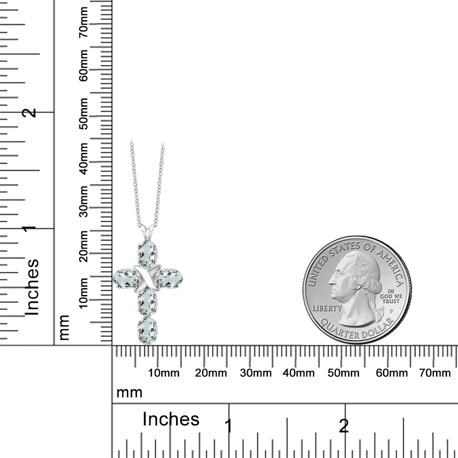 GemStoneKing 2 15 Ct ОВАЛЬНЫЙ натуральный Небесно Голубой Аквамарин серебро 925 пробы