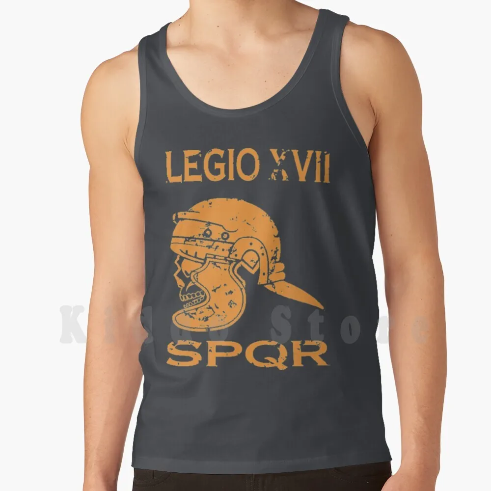 

Legio Xvii Tank Tops Vest 100% Cotton Roman Roman Empire Ancient Empire Emperor Spqr Caesar Julius Caesar Total War
