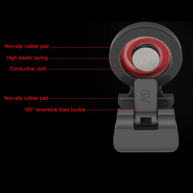 Mobile Game Joystick for PUBG Controller Clip Handle Rocker Walking Artifact | Электроника