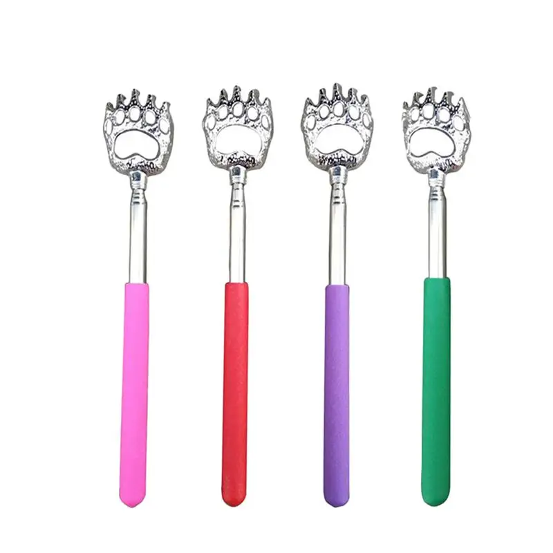 4 шт. гибкий Когтеточка для спины практичный металлический инструмент царапин с