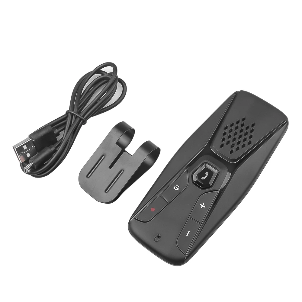 Bluetooth-динамик с козырьком от солнца автомобильный комплект громкой связи 5 0