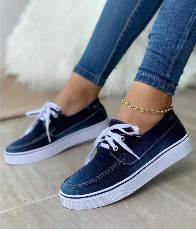 

Fashion Women Canvas Shoes Trend Platform Sneakers New Comfortable Breathable High Quality Thick Bottom Vulcanized Shoes Women