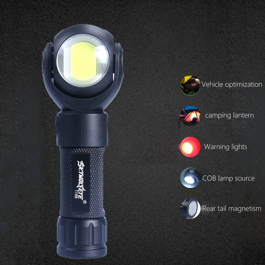 Line Work Light Super Bright Glare Wireless Indoor Led Strong Magnetic Mobile Charging Flat Car Iron Repair Factory Cob Lamp | Лампы и