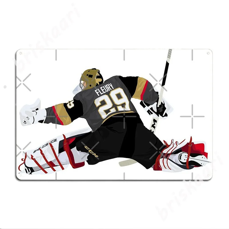 Марк-Андре Флори металлические знаки плакаты на заказ настенная пещера