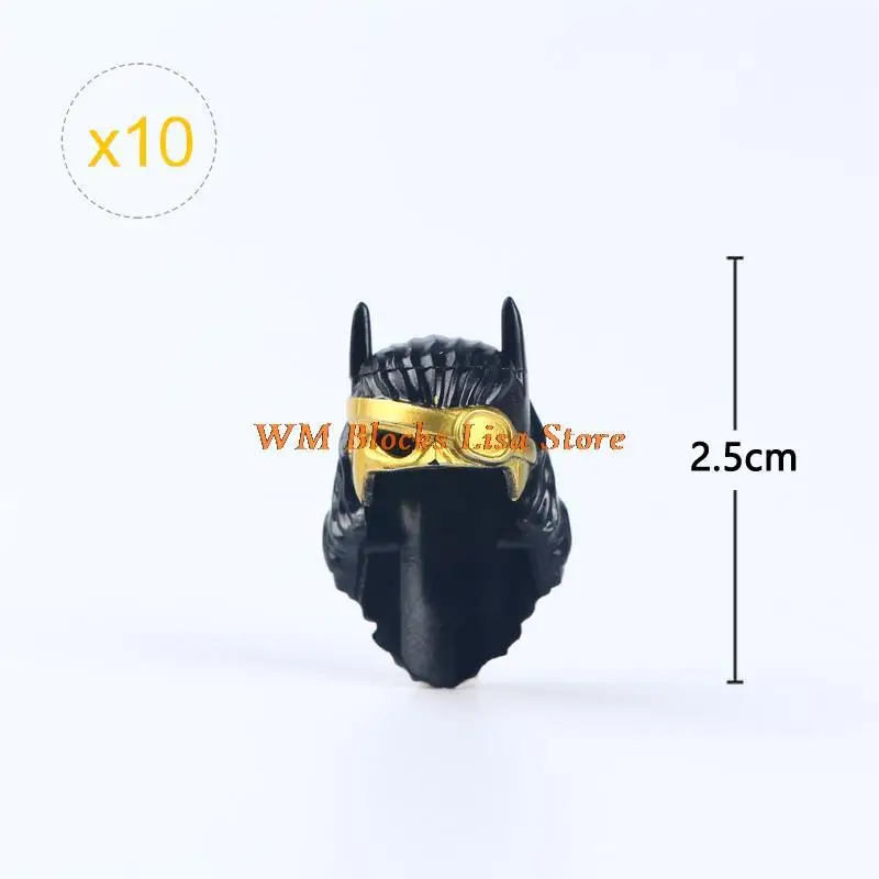 Аксессуары для конструктора шапки шлемы фильмы мультяшная серия креативные