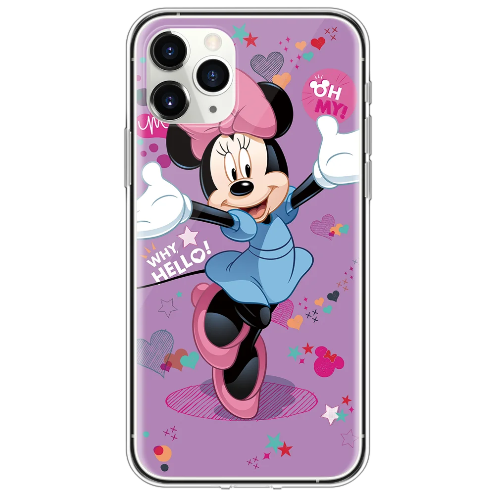 minizd ТПУ мультяшный милый чехол для iPhone 8 Чехол 7 8 Plus 11 Pro 5 6 6S XR 5S 5C 4 4S SE Funda для iPhone XS Max чехол s для iPhone X чехол - Цвет: minizd