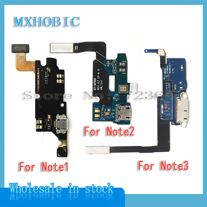 10 шт./лот USB зарядное устройство порт для зарядки гибкий кабель Samsung Galaxy Note 3 2 1 N900
