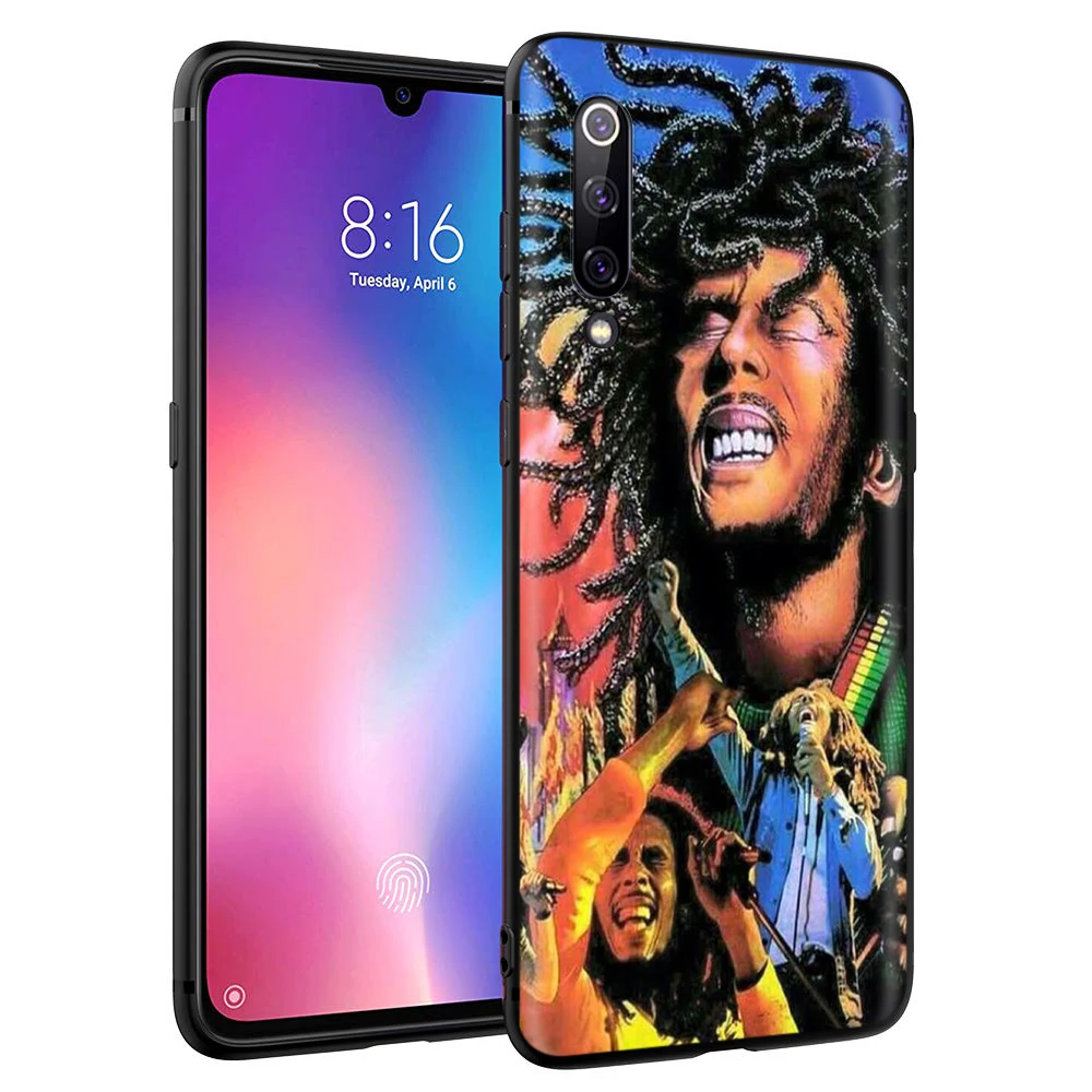 Чехол Bob Marley для Xiaomi Redmi Note 4 4x 4a 5 5a 6 8 8A MI 9 9s 10 8T K30 Pro Max Lite Plus | Мобильные телефоны и