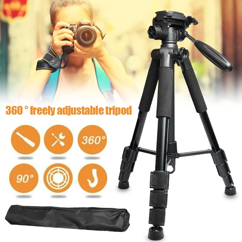 

Multi-function Level Tripod Aluminum Alloy 360 Degree Rotation Freely Adjustable Height Stable Universal Stand _WK