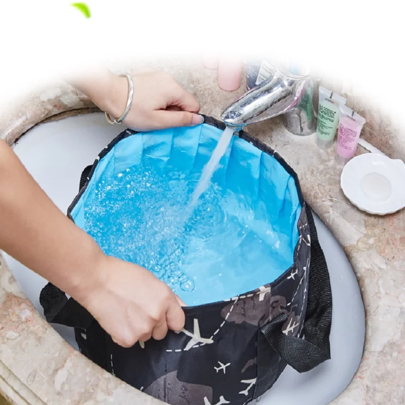 Портативный водонепроницаемый складной бассейн умывальник для кемпинга