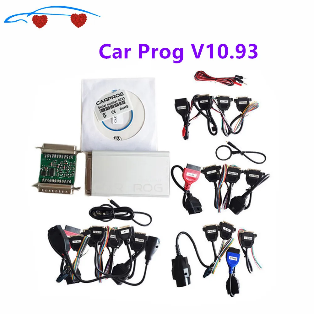 CARPROG Автомобиль prog полный V9.31 обновление до V10.05 v10.93 программист (со всеми