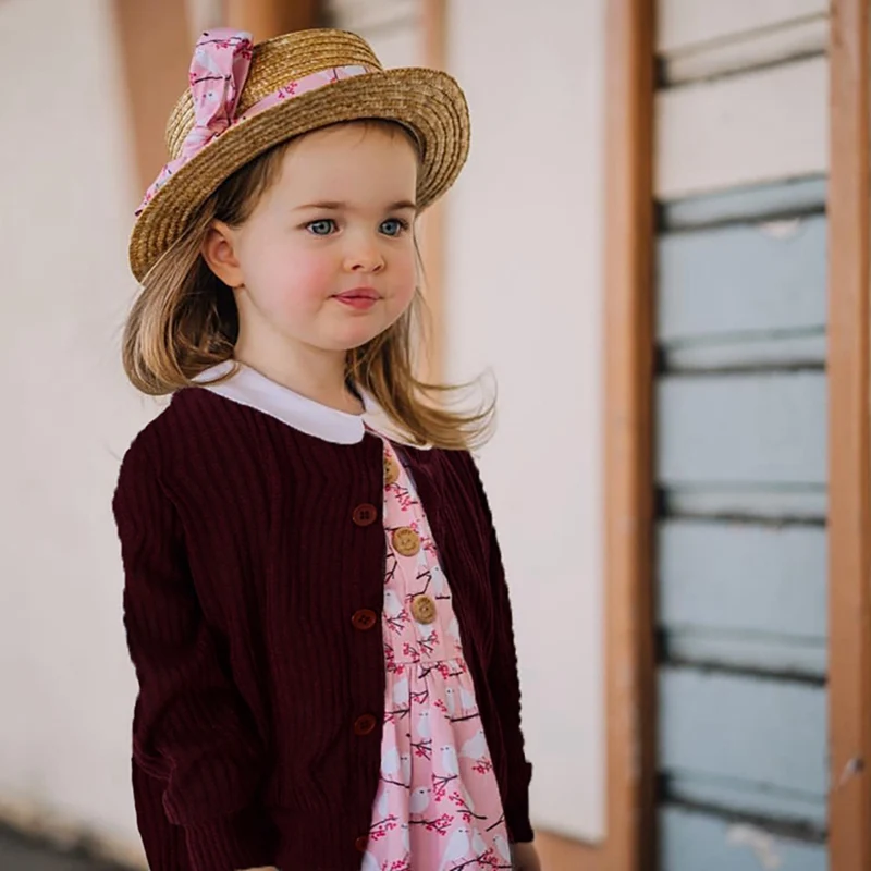 Осенняя одежда для новорожденных милый зимний свитер мальчиков и девочек