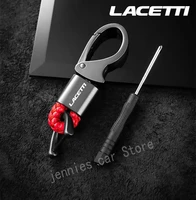 for chevrolet lacetti car accessories key keyring metal car leather key for chevrolet lacetti accessories