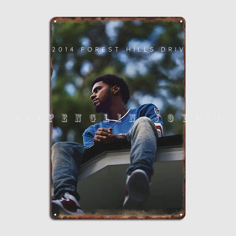 

2014 Forest Hills Drive J Cole Metal Plaque Poster Plaques Design Living Room Pub Tin Sign Posters