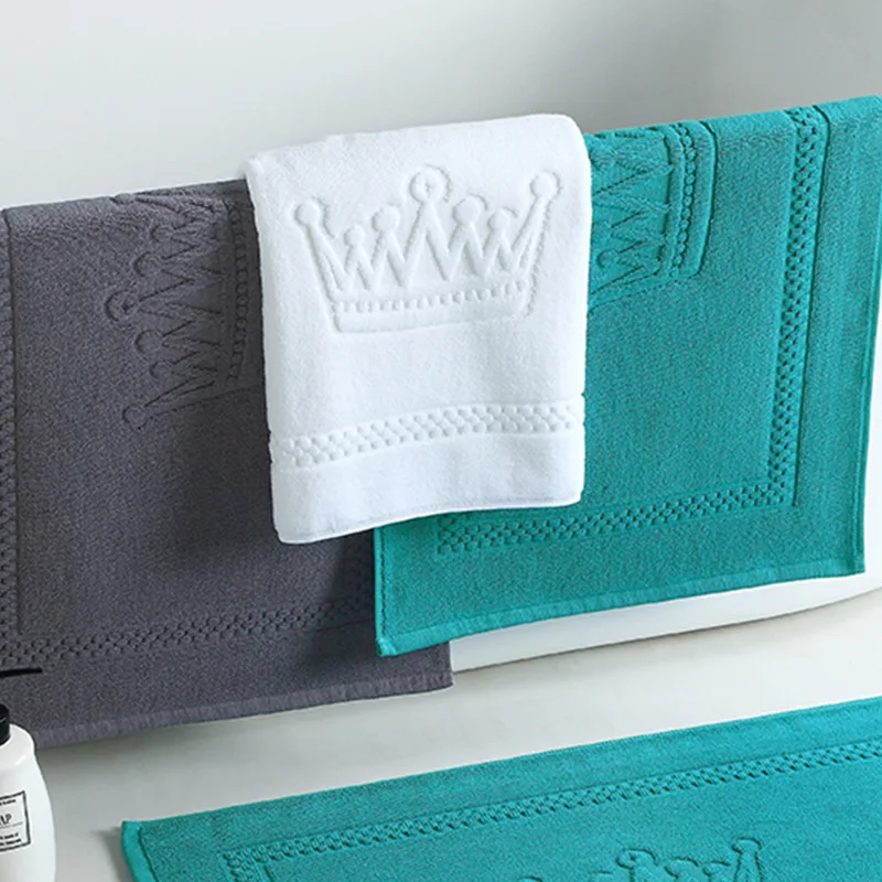 Напольный коврик для полотенец белый двери дизайн отеля ванной нескользящий