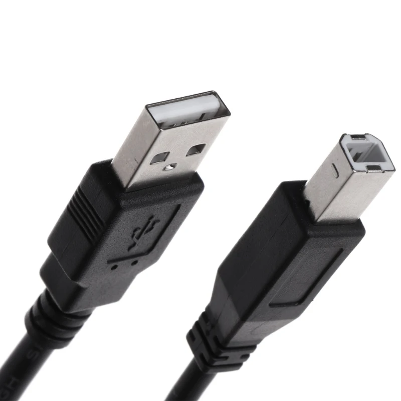 2 м USB 0 удлинительный кабель для принтера с черным разъемом A на B Male M/M 200 см| |
