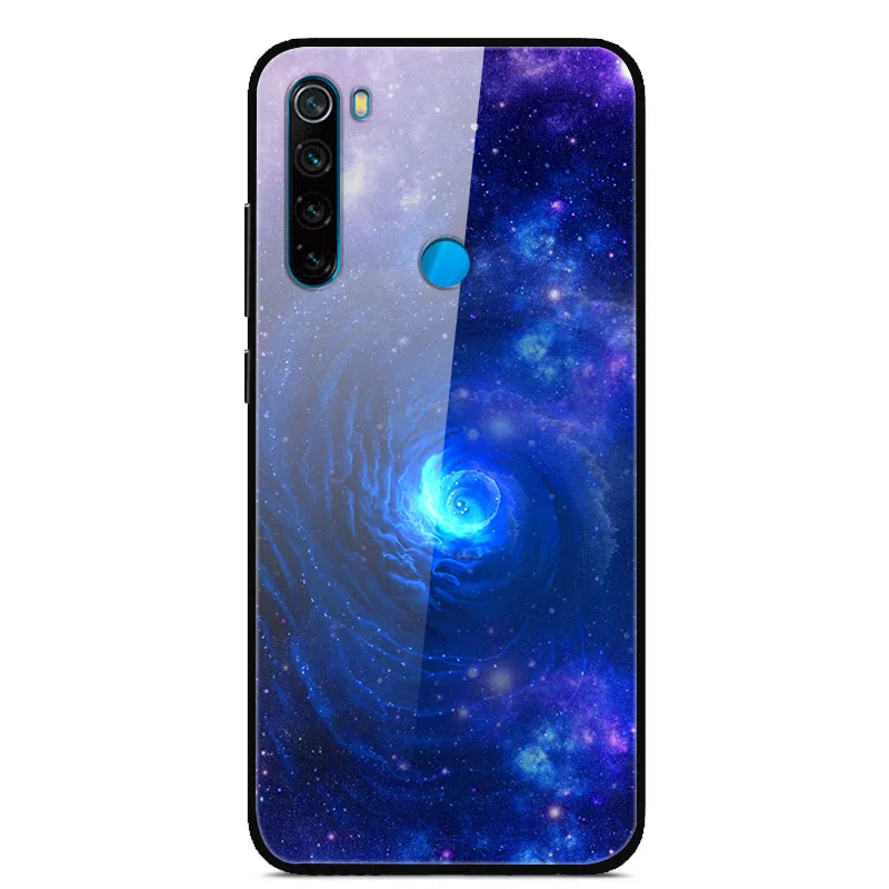 29 Для Xiaomi Redmi Note 8 T чехол из закаленного стекла жесткий чехол для телефона для Xiaomi Redmi Note 8 T Задняя крышка Redmi Note8T 8 T мягкий бампер - Color: 29