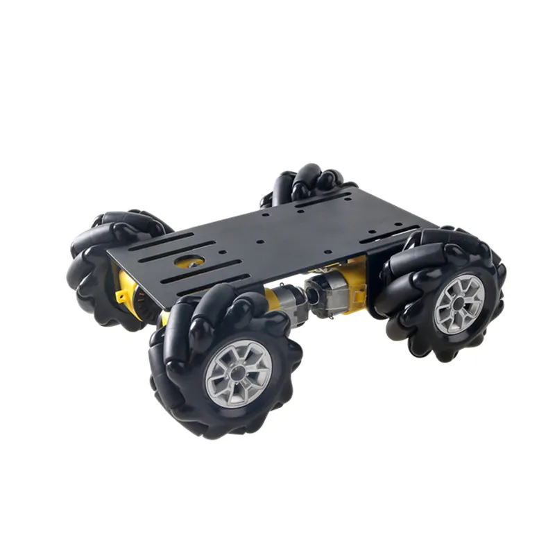 60 мм Mecanum RC шасси автомобиля с рамкой из алюминиевого сплава/высокая скорость TT