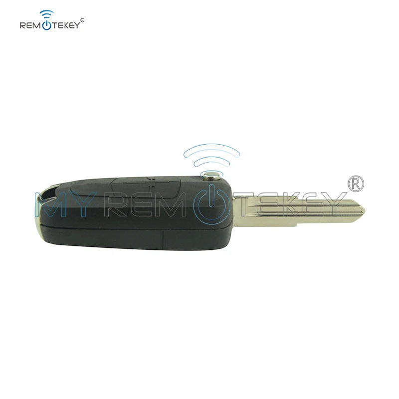 Remtekey флип ключ 2 кнопки DWO5 434 МГц для Opel Antara 2008 2009 2010 дистанционного ключа|Ключ от