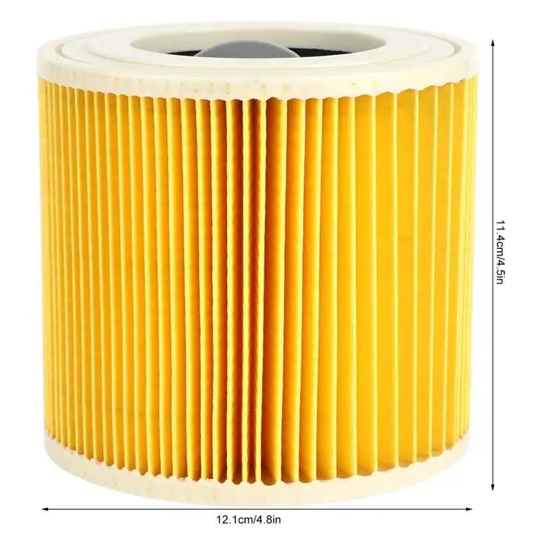 Cleaner Machine Filter Replacement Vacuum Element with Lock Catch Accessories Parts for KARCHER A/WD Series | Бытовая техника