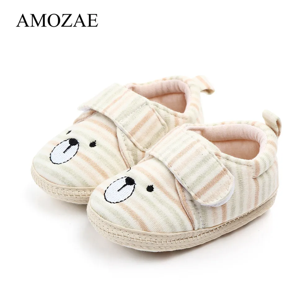 

Infant Babies Boy Girl Boys Shoes Sole Soft Canvas Solid Footwear For Newborns Toddler Crib Moccasins 3 Colors Available