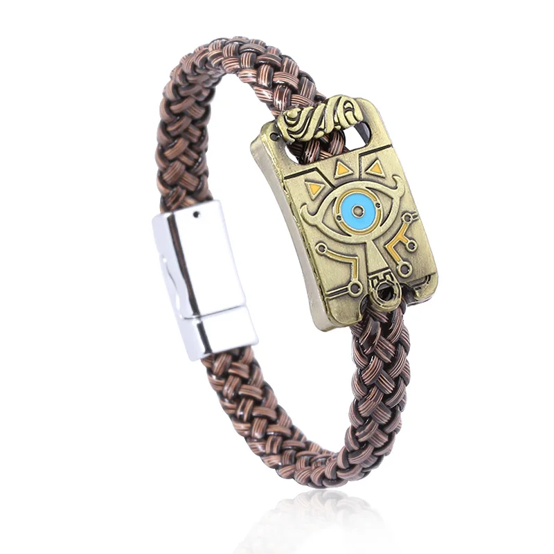 B104-1 Ручной работы винтажный норвежский викинг Якорь Шарм Braceletes индийские ювелирные браслеты браслет манжета для женщин мужчин модные аксессуары - Окраска металла: B104-1