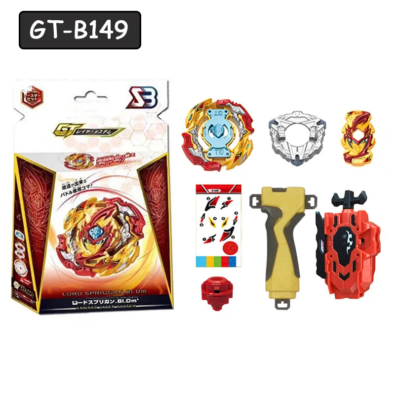 Beybleyd Burst GT металлический фьюжн SB B149 Золотой солдат сборный гироскоп с лаунчером