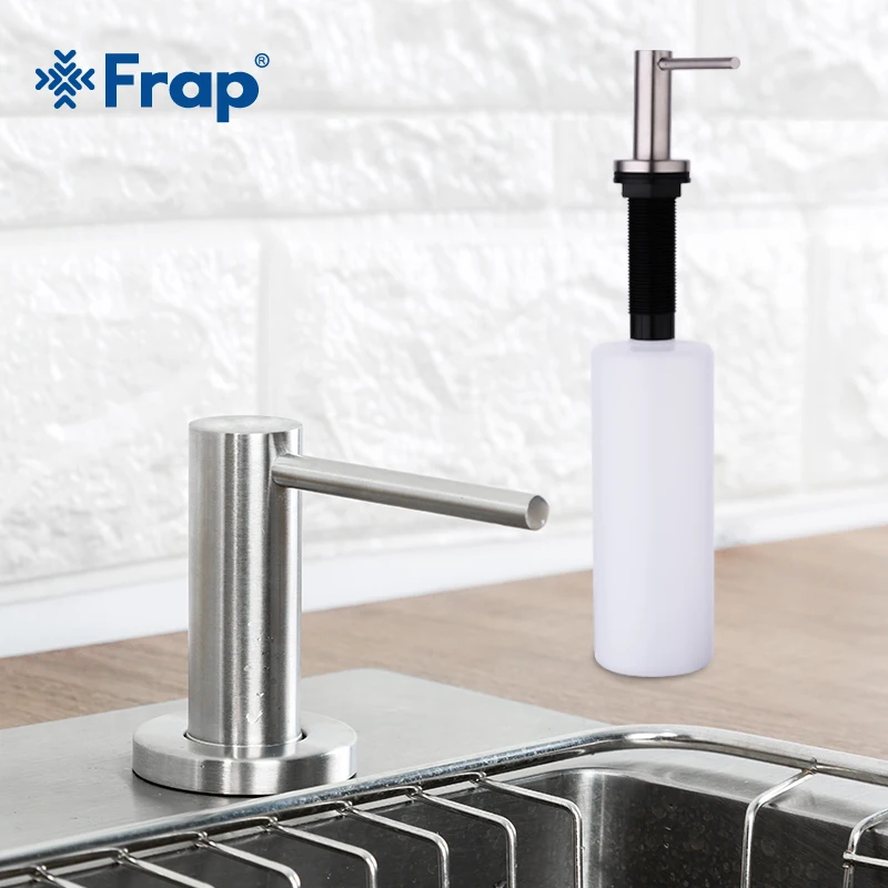 Frap 500 мл бортике ручной раковина моющие средства диспенсер для мыла 304