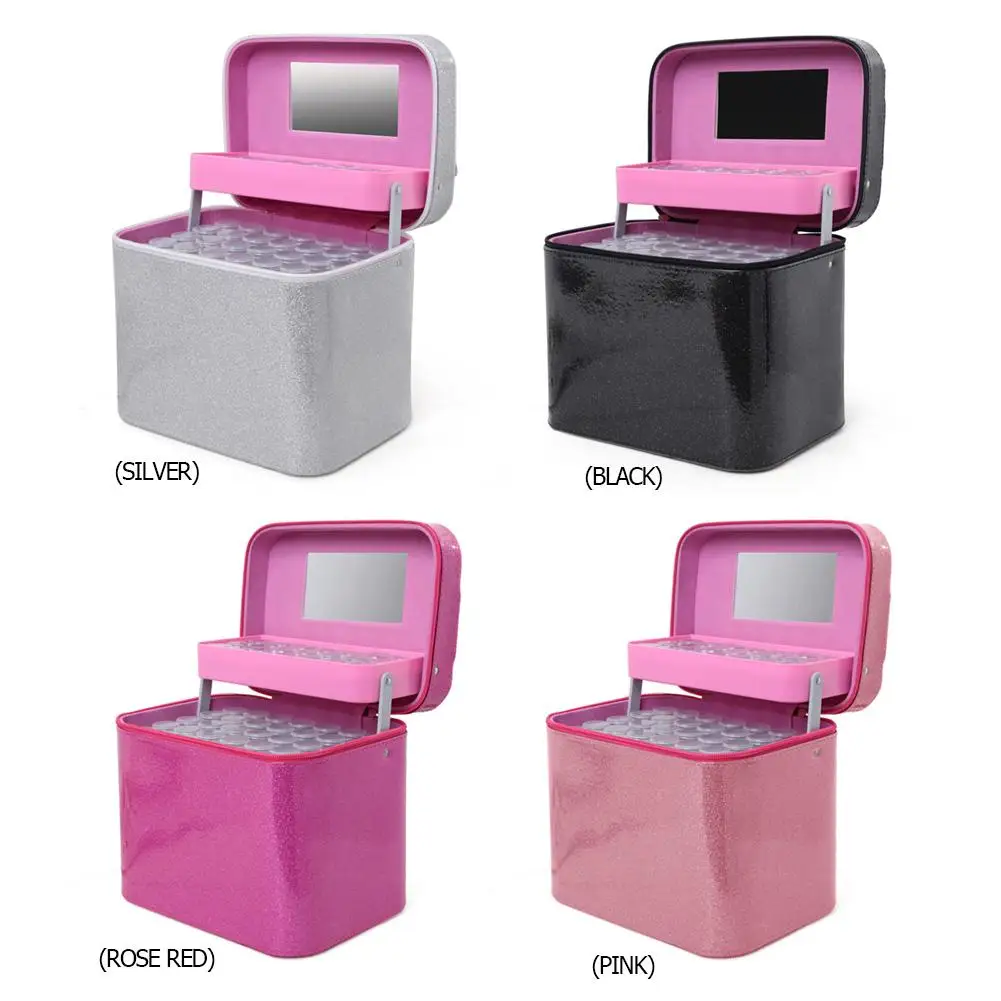 

126 Bottles Diamond Painting Storage Box Beads Shock-Proof and Wear-Resistant Anti-Friction Cross Stitch Jewelry Container