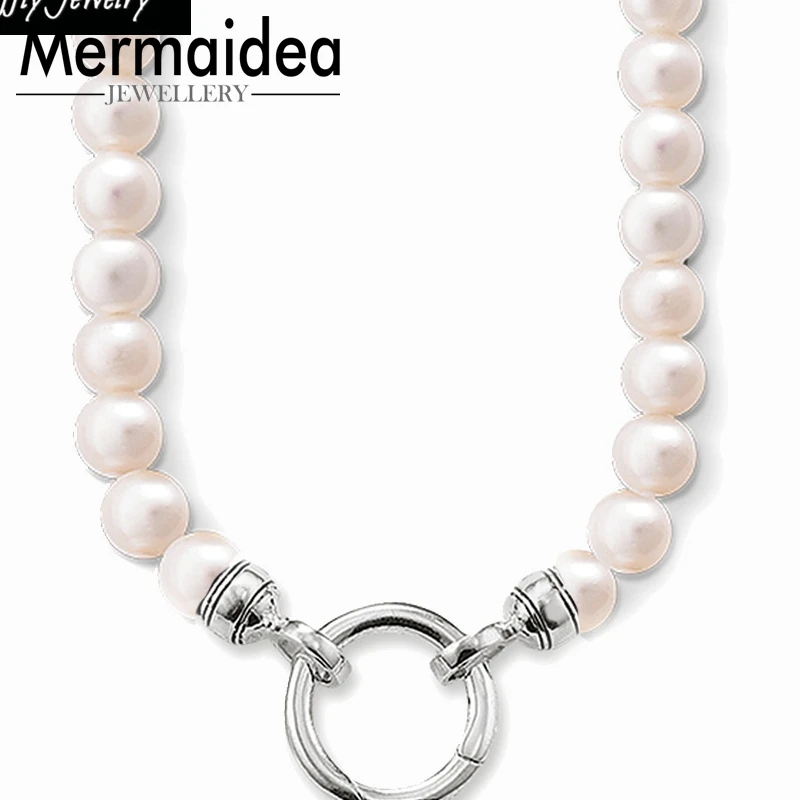 Ожерелье-стойка с пресноводным жемчугом кулон вечерние модные европейские