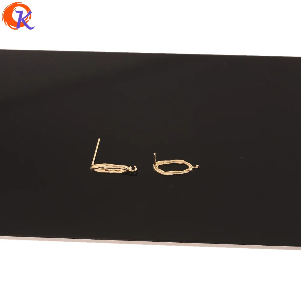 

Cordial Design 30Pcs 6*19MM Jewelry Accessories/DIY Making/Earrings Stud/Genuine Gold Plating/Hand Made/Earring Findings